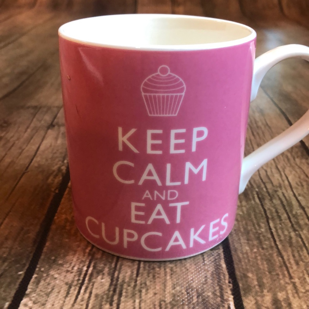 Kent Pottery "Keep Calm and Eat Cupcakes" Mug